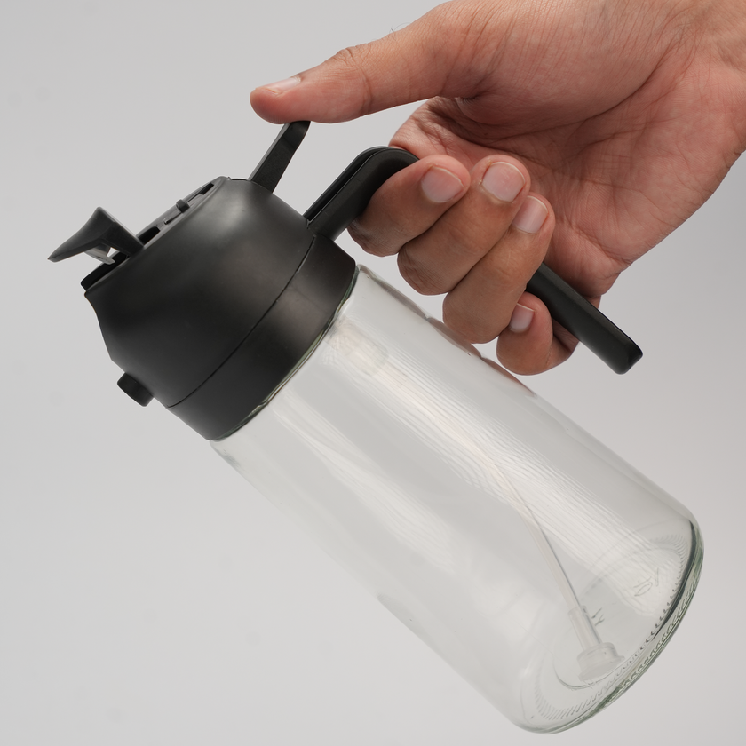 2 in 1 Oil Dispenser Bottle for Kitchen