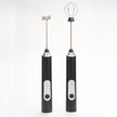 Rechargeable Milk Frother - 3-Speed Electric Handheld Coffee Mixer