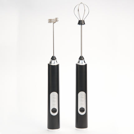 Rechargeable Milk Frother - 3-Speed Electric Handheld Coffee Mixer