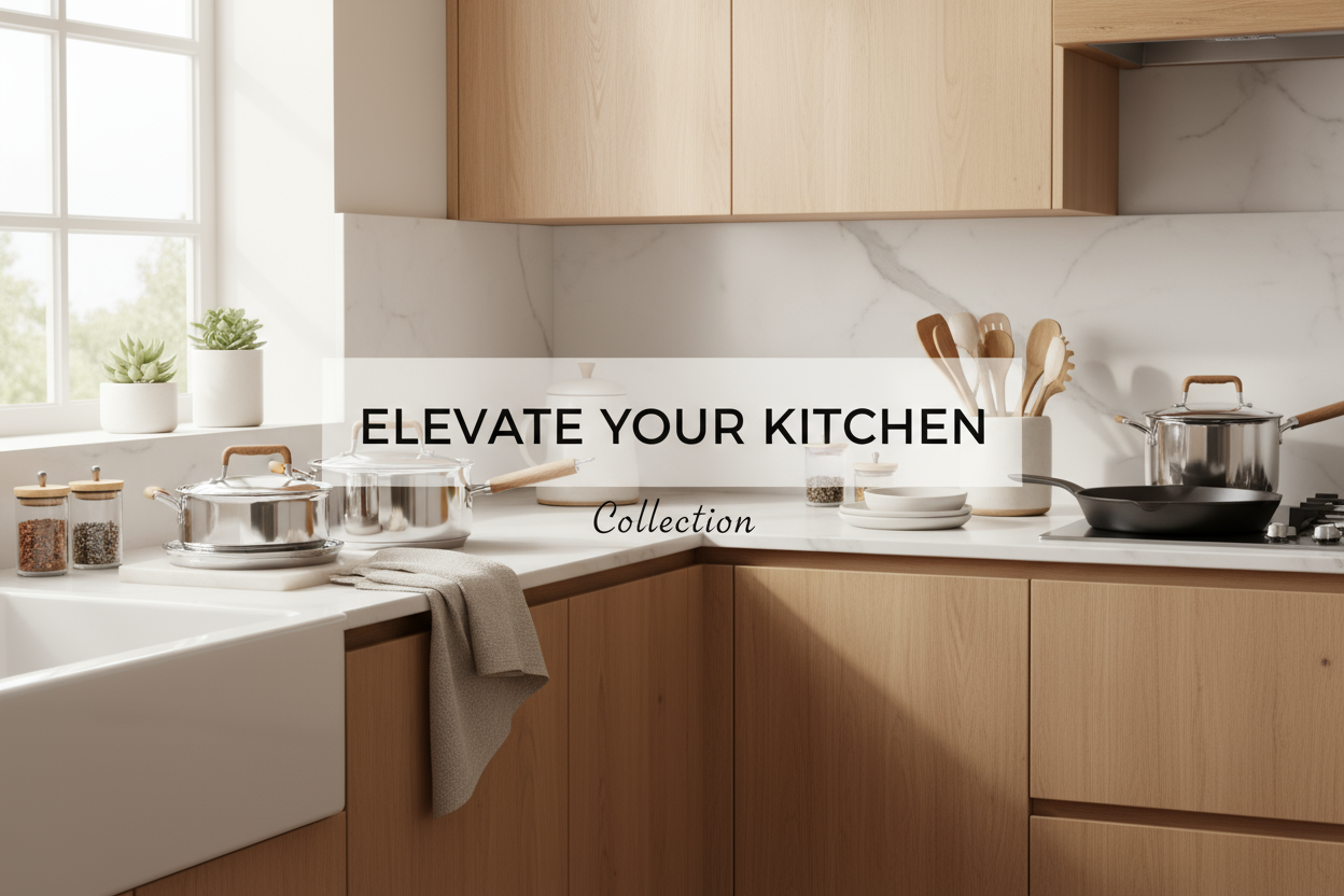 collection banner for kitchen products